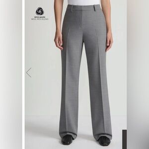 Lafayette 148 New York women’s 6 responsible stretch wool gates pants nickel new